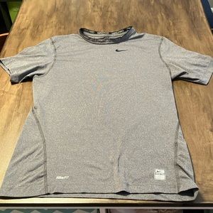 Mens fitted Nike Pro short sleeve